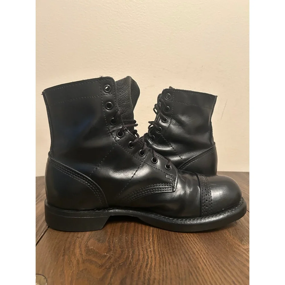 Corcoran Full Leather Jump/ Combat Style Boots Men's Size 8.5